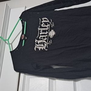 Harĺey Davidson blck shirt